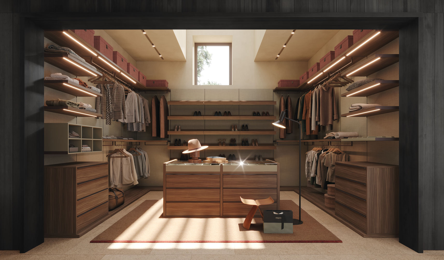 CA05 | LETO — Гардеробные с панелями